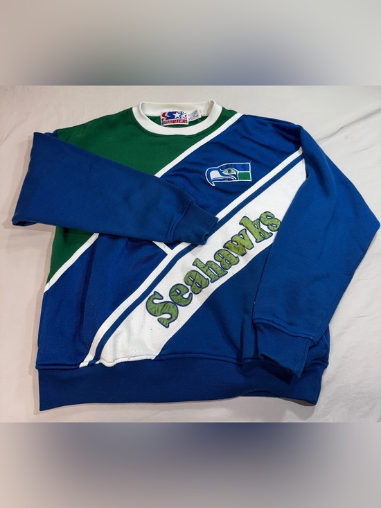 STARTER Other - Seattle Seahawks Vintage 80s Starter Sweatshirt - NFL Football Sweater